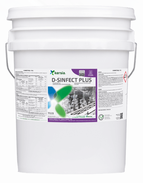 Image of product : D-SINFECT PLUS - Détachant et assainisseur pour lave-vaisselle à basse température - 18.9L