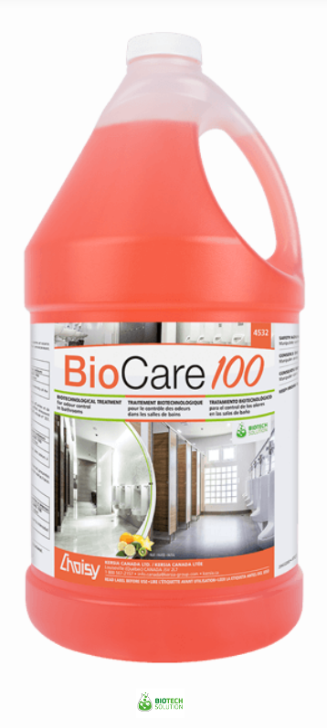 Image of product : Bio-Care 100 - Traitement Biotechnologique pour le contrôle des odeurs - 3.8L