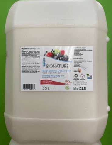 Image of product : Bionature - Savon Corporel 3 en 1 - 20L