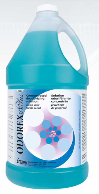 Image of product : Odorex Plus - Solution odoriférante concentrée - Fraîcheur de propreté - 3.8L