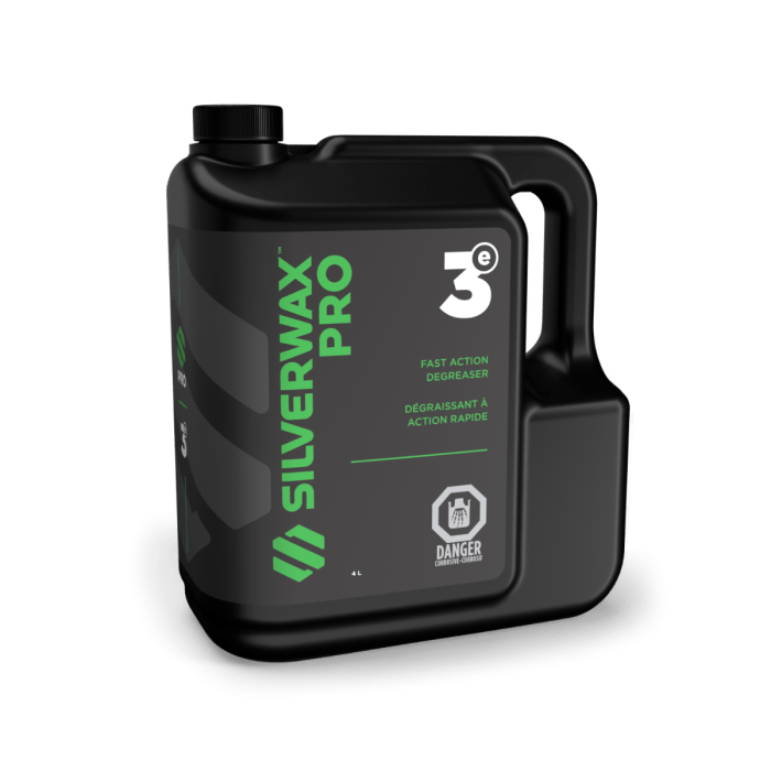 Image of product : Silverwax Pro 3e - Dégraissant à action rapide écologique - 20L