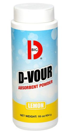 Image of product : Big D - D-vour - Poudre absorbante et désodorisante - 454g