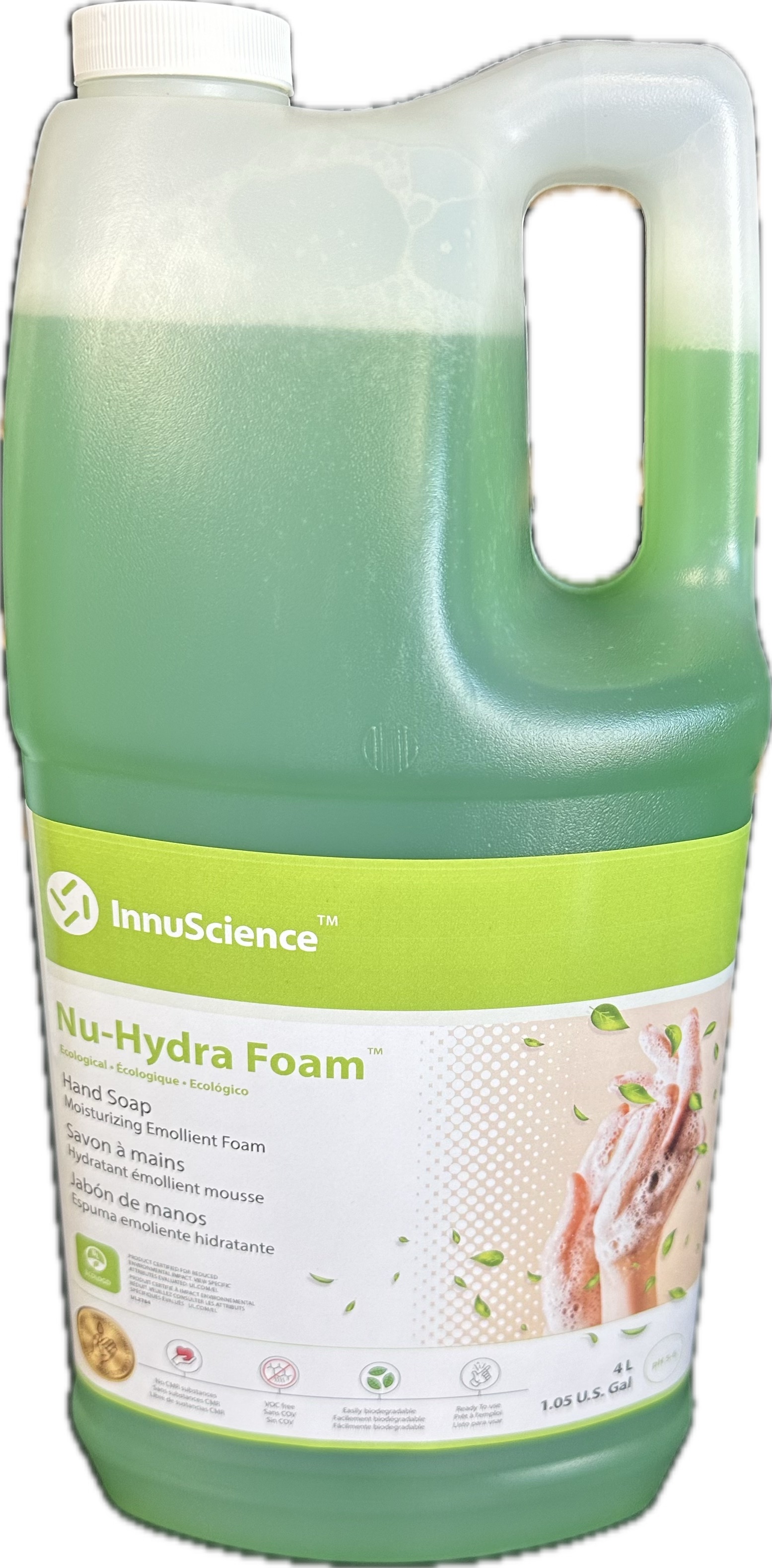 Image of product : Nu-Hydra Foam - InnuScience - Savon à mains - 4L