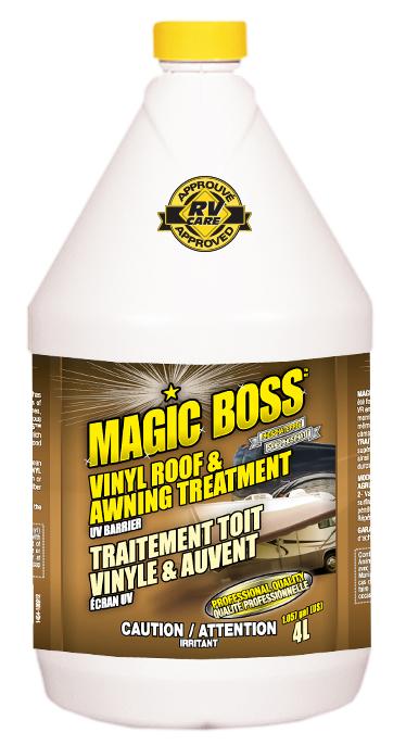Image of product : Magic Boss - Traitement Toit de Vinyle & Auvent avec Écran UV - 4Litres