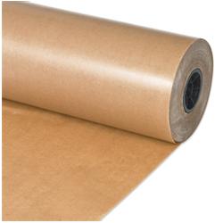 Image of product : Rouleau Papier Ciré Brun 18"