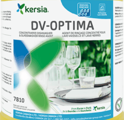 Image of product : DV-OPTIMA - Agent de rinçage concentré pour lave-vaisselle et lave-verres - 3.8L